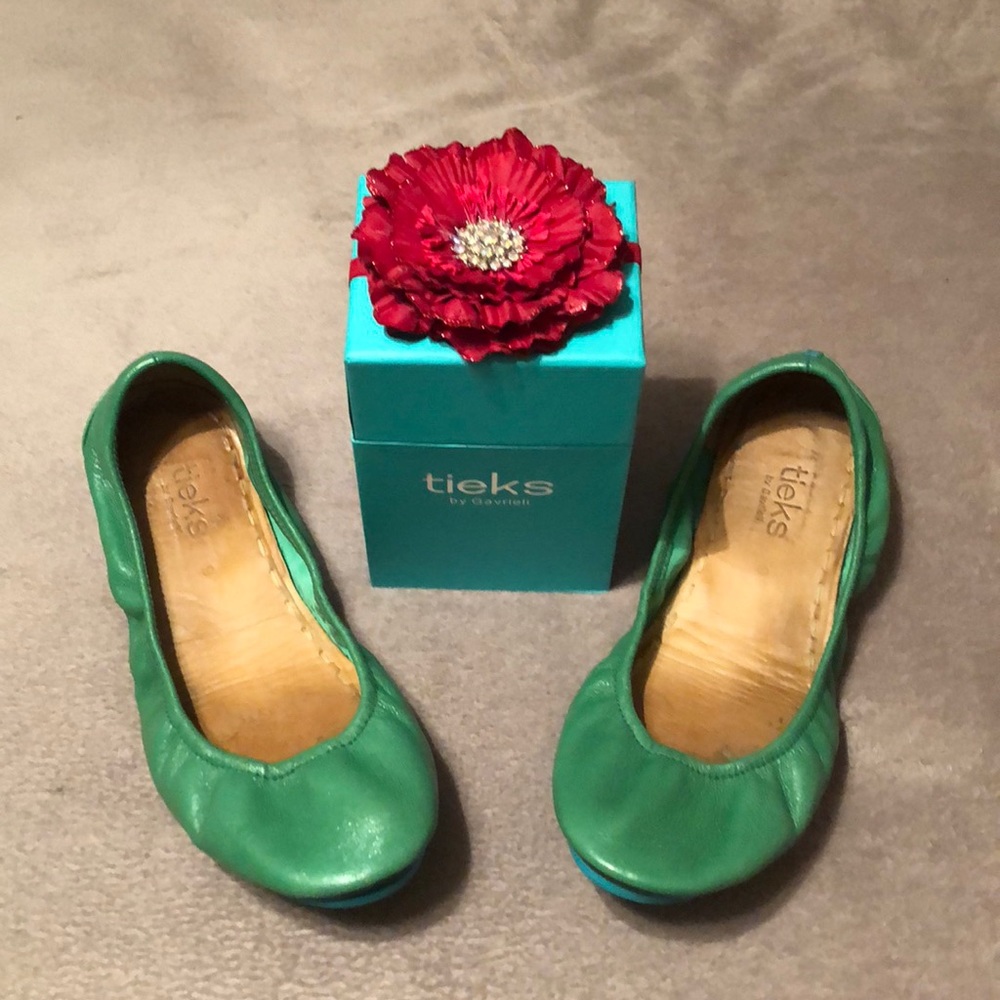Clover Green Tieks Size 9